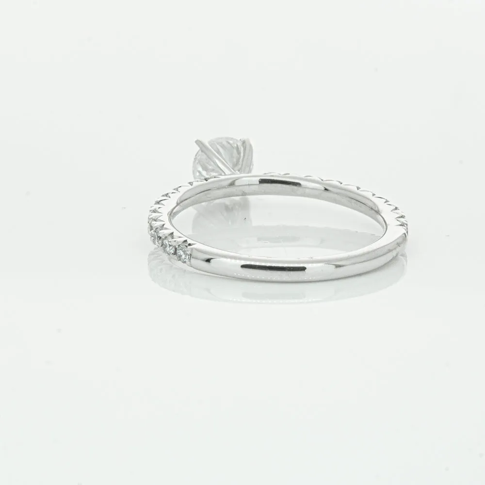 18ct White Gold .75ct Diamond Comet Ring