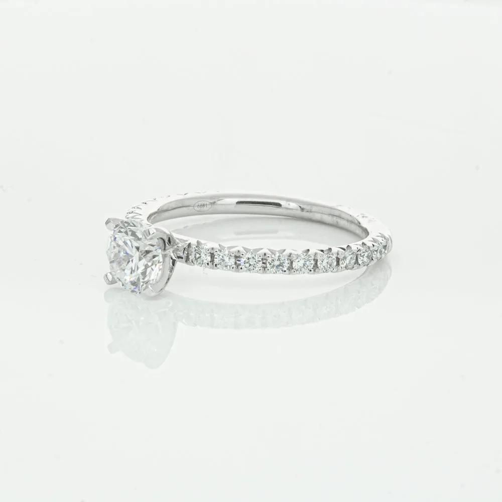 18ct White Gold .75ct Diamond Comet Ring