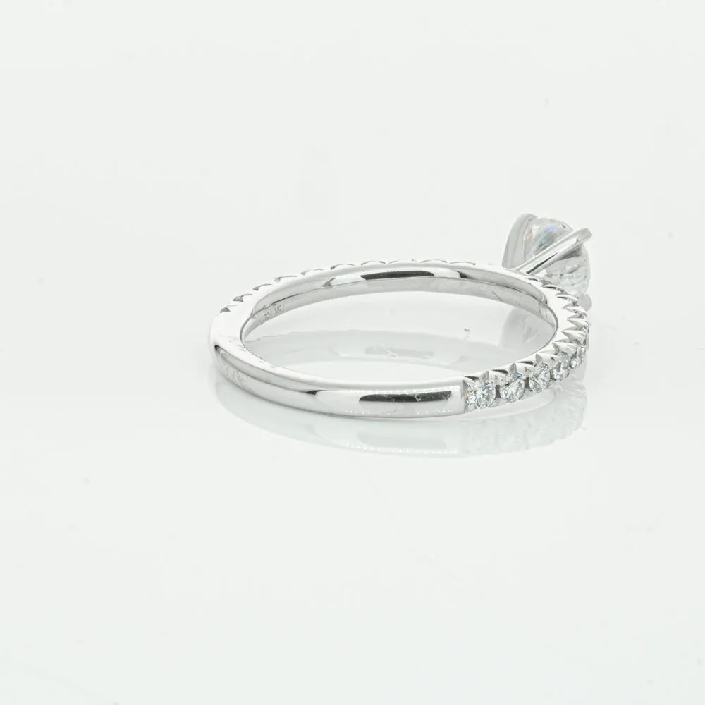 18ct White Gold .75ct Diamond Comet Ring