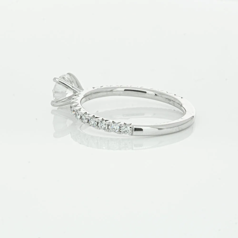 18ct White Gold .75ct Diamond Comet Ring