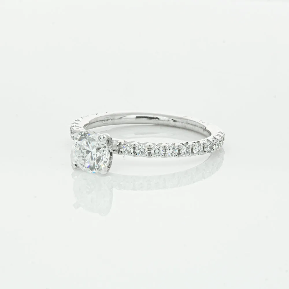 18ct White Gold .75ct Diamond Comet Ring