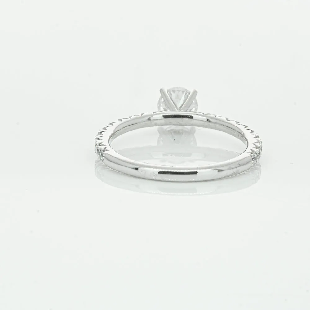 18ct White Gold .75ct Diamond Comet Ring