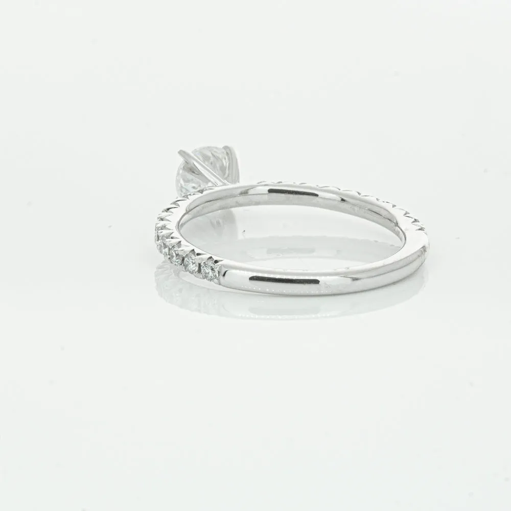 18ct White Gold .75ct Diamond Comet Ring