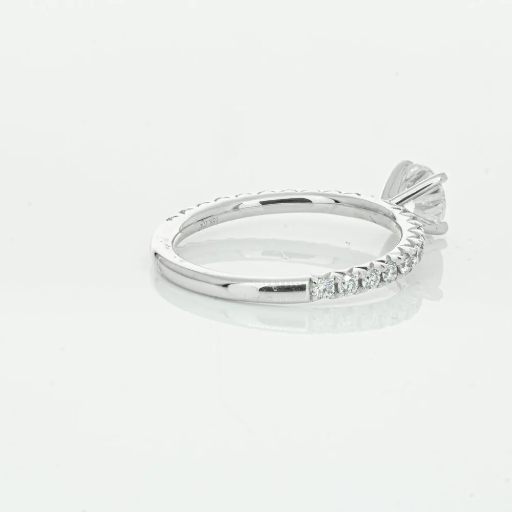 18ct White Gold .75ct Diamond Comet Ring