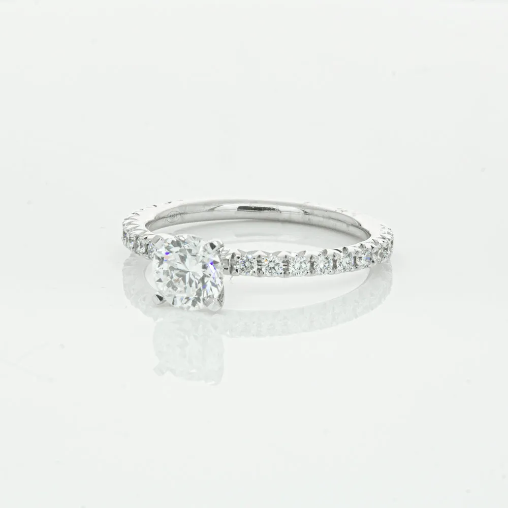18ct White Gold .75ct Diamond Comet Ring