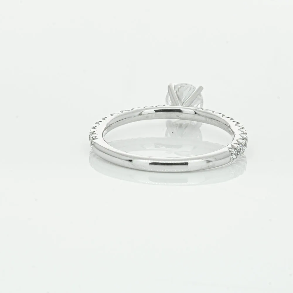 18ct White Gold .75ct Diamond Comet Ring