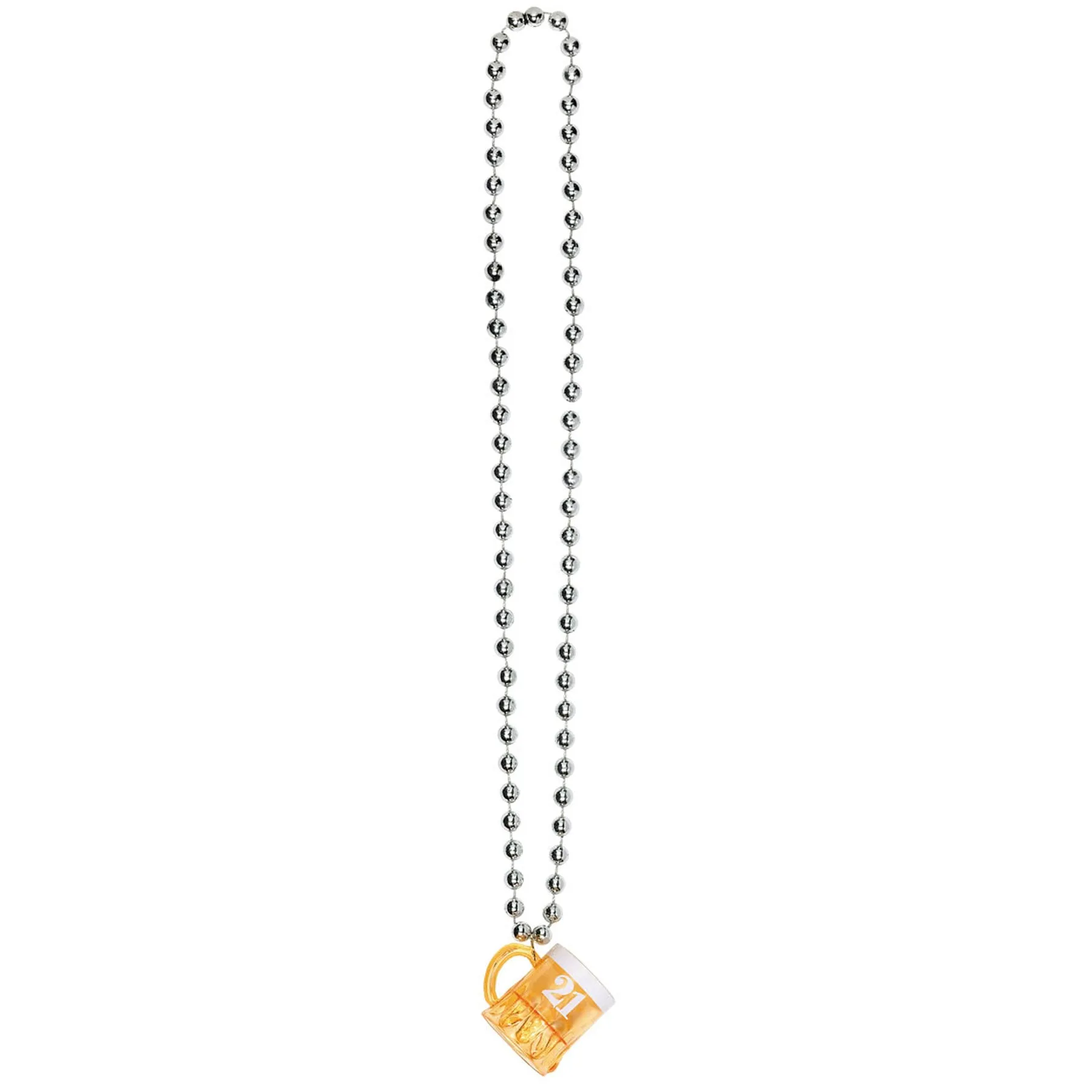 21st Birthday Beer Mug On Chain