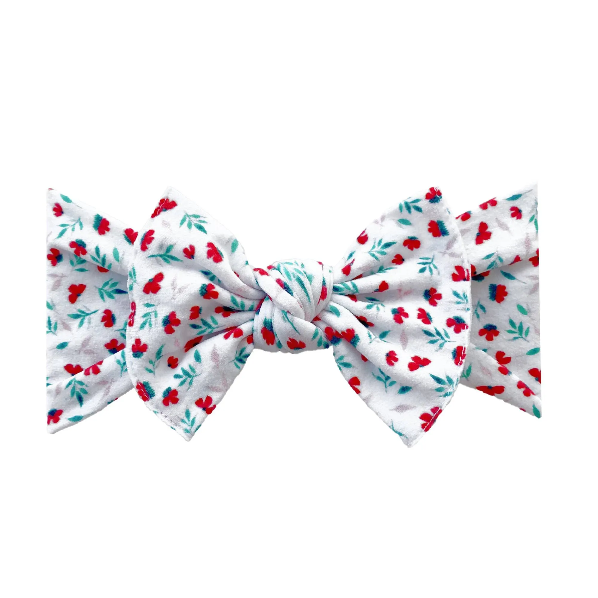 Baby Bling Printed Knot--Carnation
