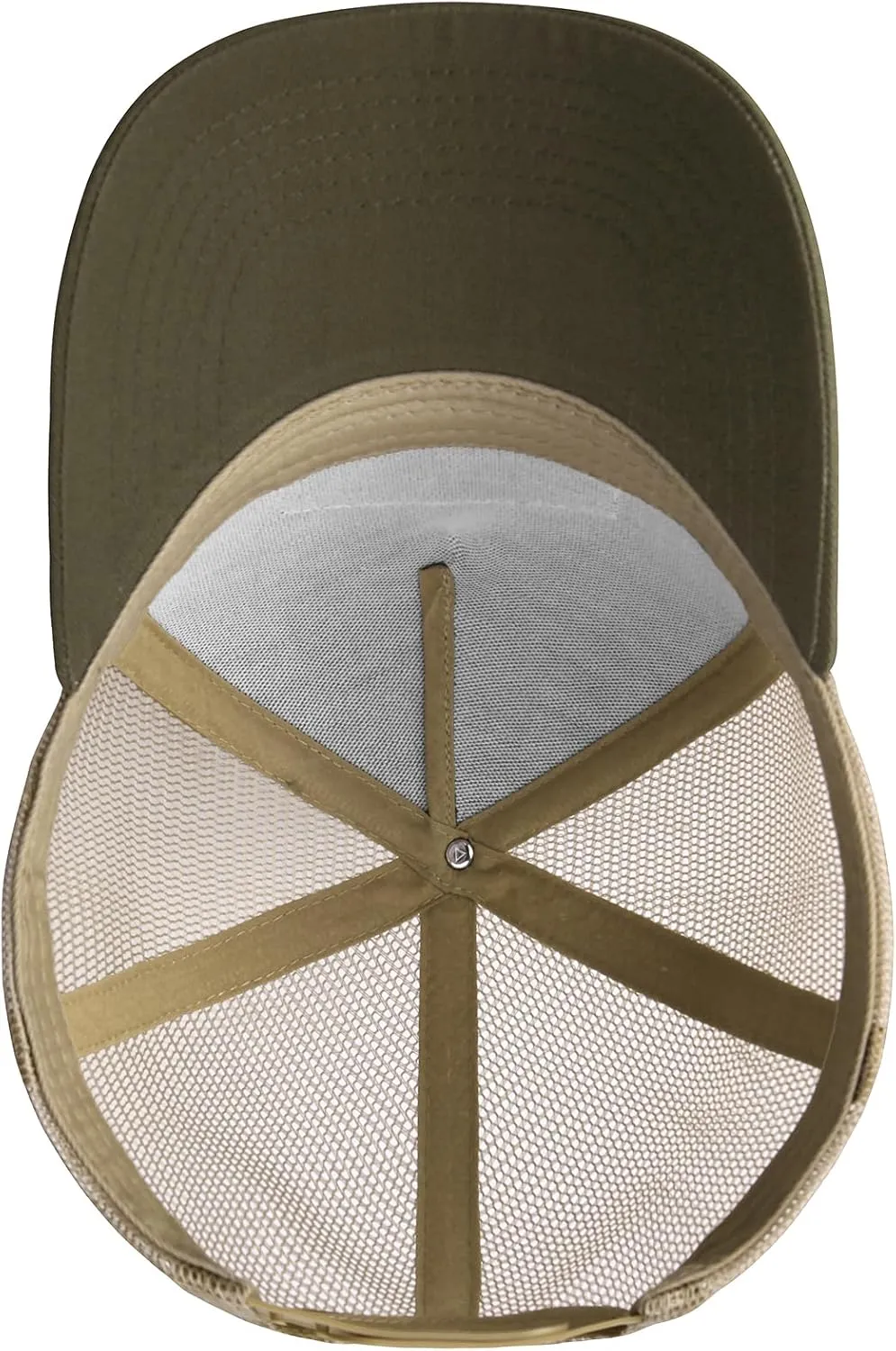 BASSDASH Trucker Hat Embroidered Patch Adjustable Baseball Cap Mesh Back Fishing Hat