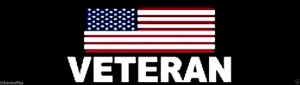 BIKERSTUFFUS Veteran Helmet Sticker Hard HAT Sticker Laptop Sticker Toolbox Sticker
