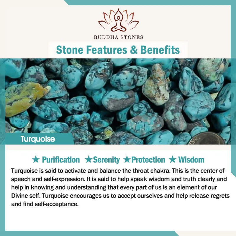 Buddha Stones 925 Sterling Silver Pearl Turquoise Healing Ring Earrings Necklace Pendant