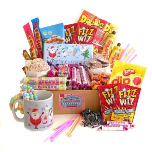 Bumper Christmas Sweets Hamper with Mug and Chocolate Bar