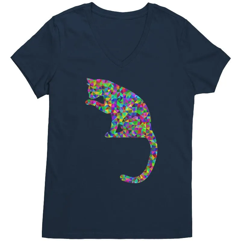 Cat Shirt - Colorful Cat - Cat Lady Gifts