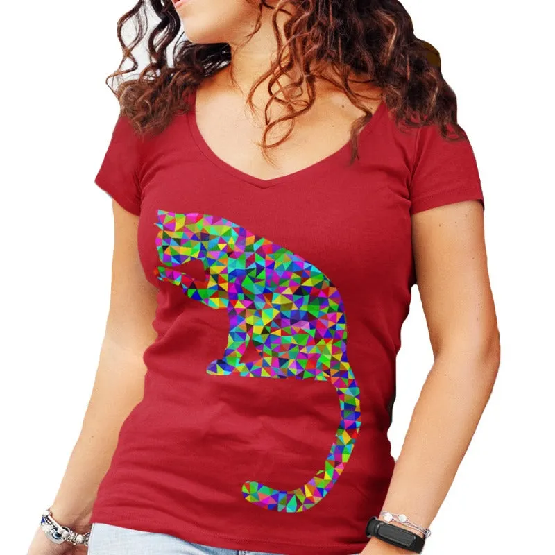 Cat Shirt - Colorful Cat - Cat Lady Gifts