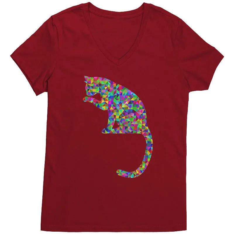 Cat Shirt - Colorful Cat - Cat Lady Gifts