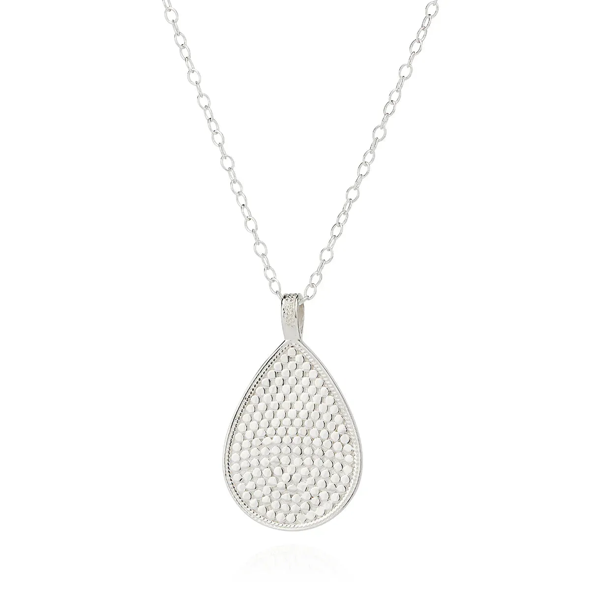 Classic Large Teardrop Necklace - Reversible