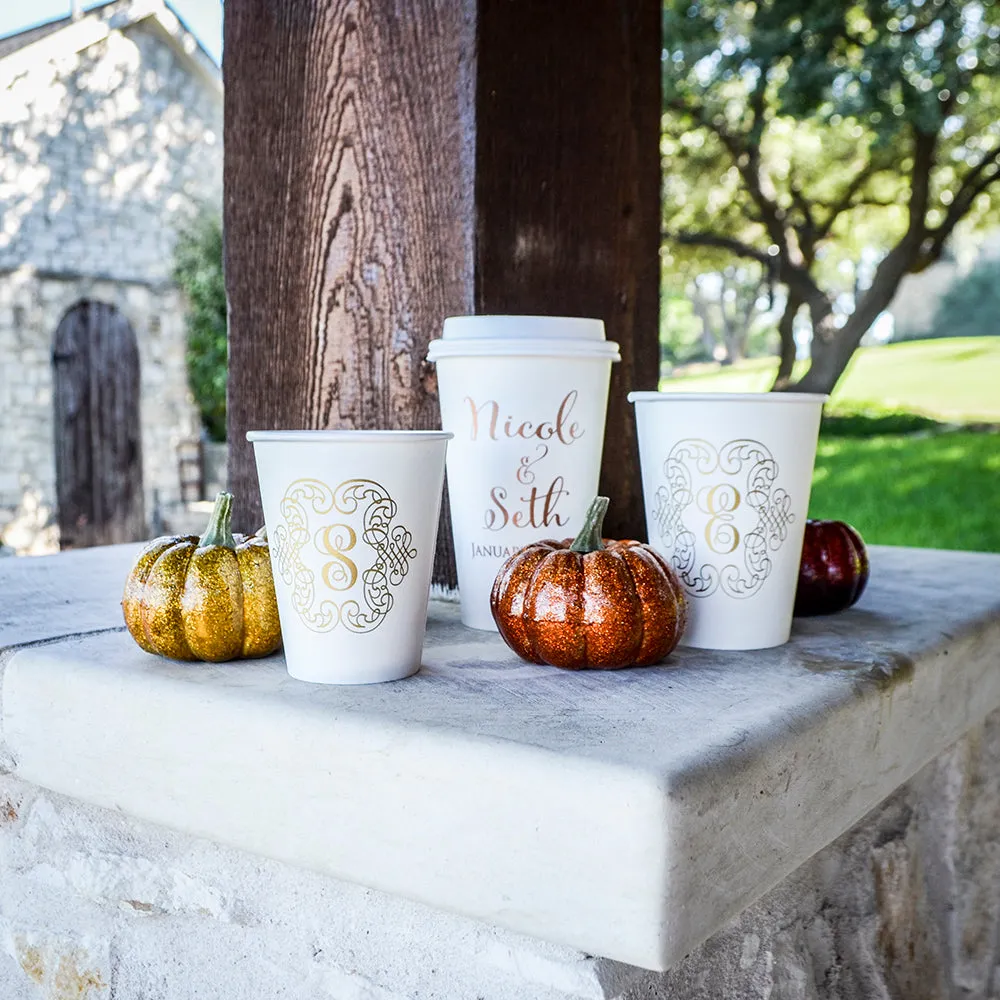 Custom Printed Fall Paper Cups