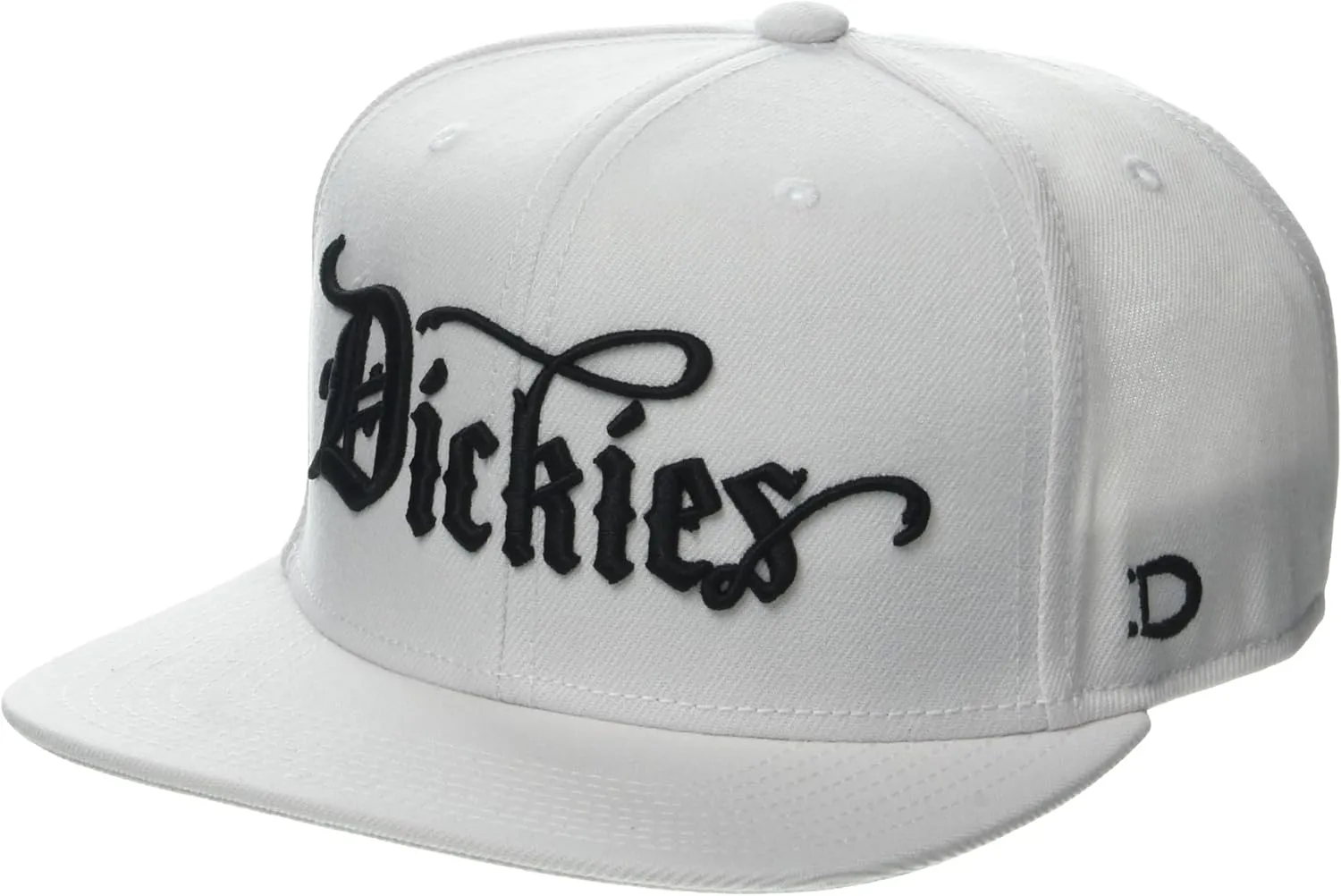 Dickies mens Embroidered Flat Brim Hat