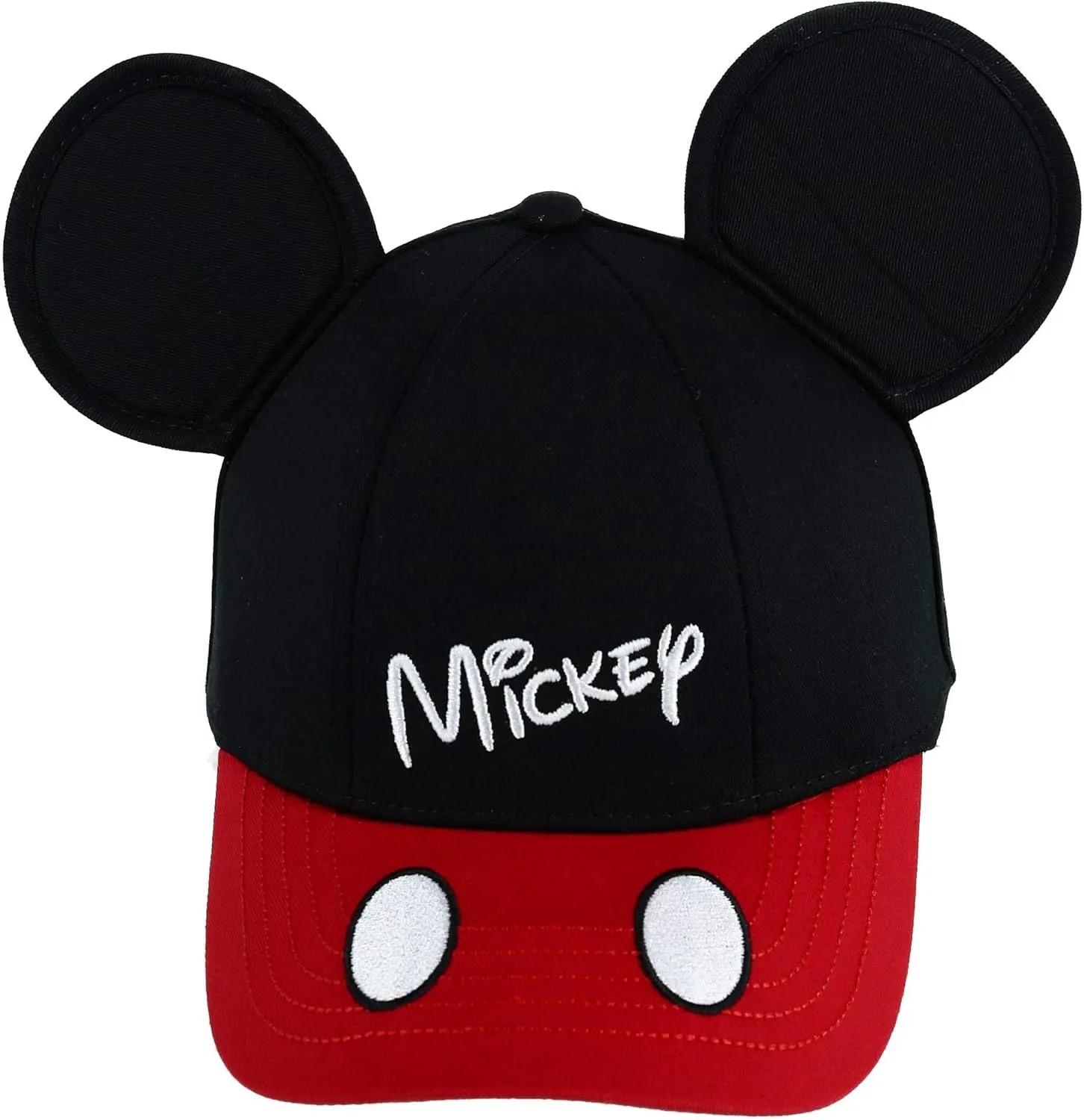 Disney Youth It's Mickey Ear Hat, Black Red
