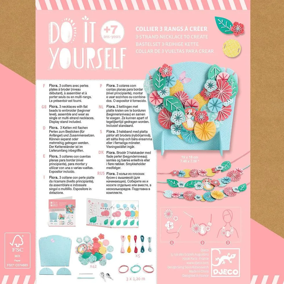 Djeco DIY Flora Necklace