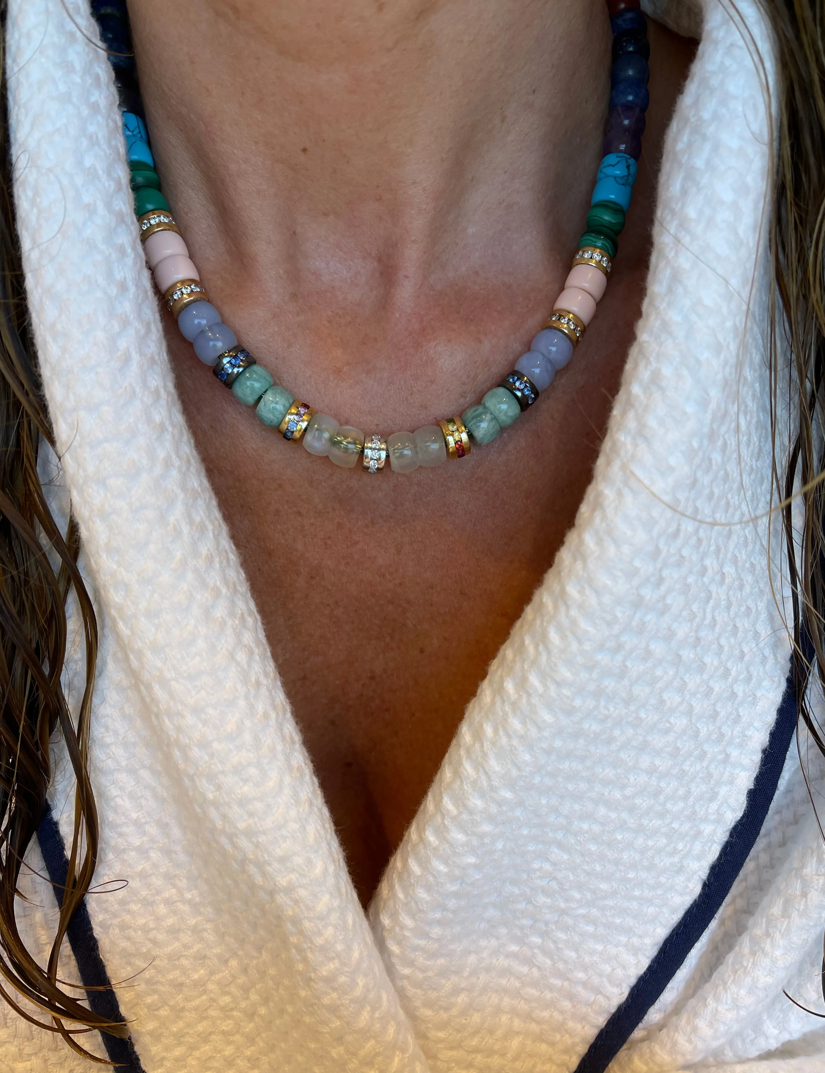 FORTE Beads Rainbow Sapphire Precious Bead