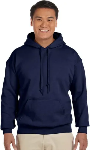 Gildan Men's Heavy Blend Drawcord Hooded Sweatshirt, Safety Pink