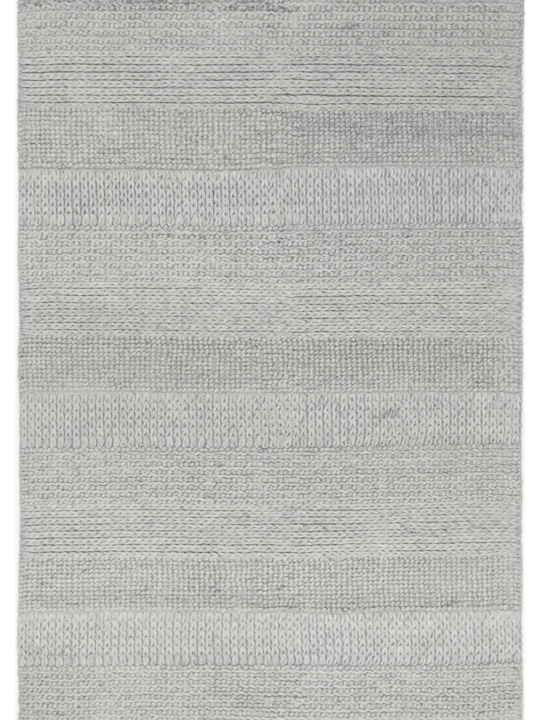 Halo Grey Multi Pattern Wool Blend Rug