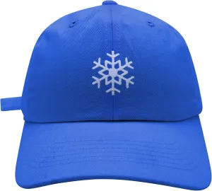 JPAK Snowflake Baseball Cap Embroidered Cotton Dad Hat -