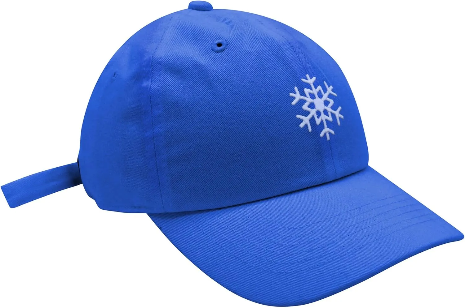 JPAK Snowflake Baseball Cap Embroidered Cotton Dad Hat -