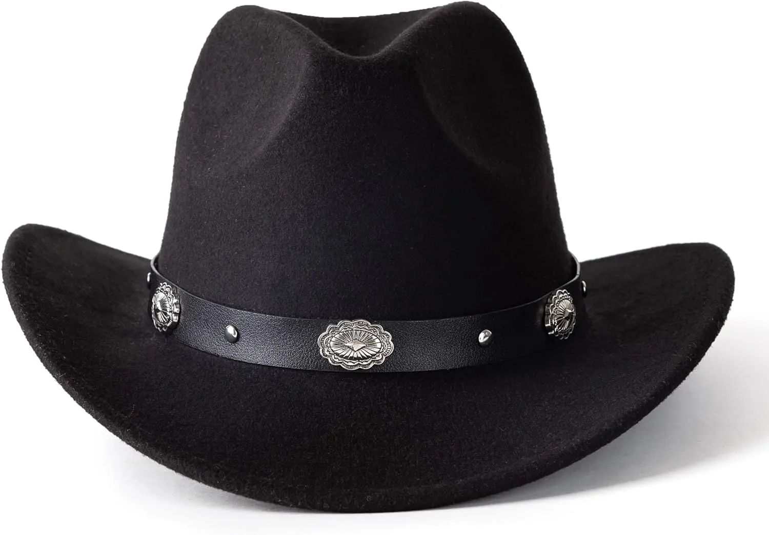 Lisianthus Cowboy Cowgirl Hats for Women & Men Felt Western Outdoor Hat Wide Brim