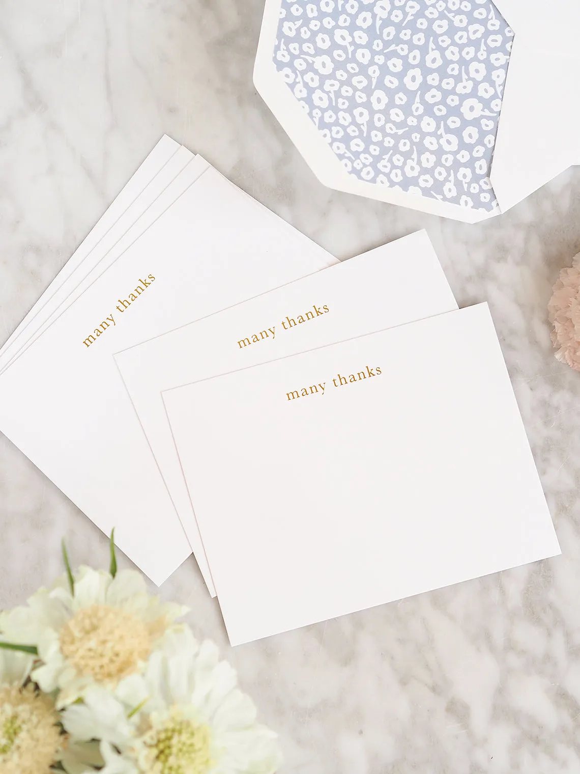 Many Thanks, Floral Note Set