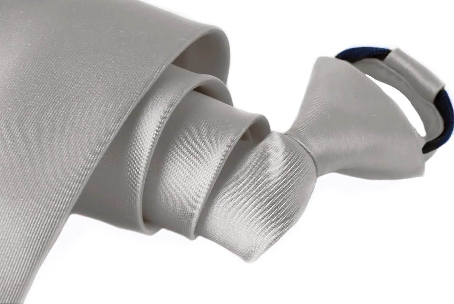 Moda Di Raza Ties For Men, Alternative to Clip On, Woven Microfiber Satin Silk Finish, Zipper Necktie For Adult and Boys