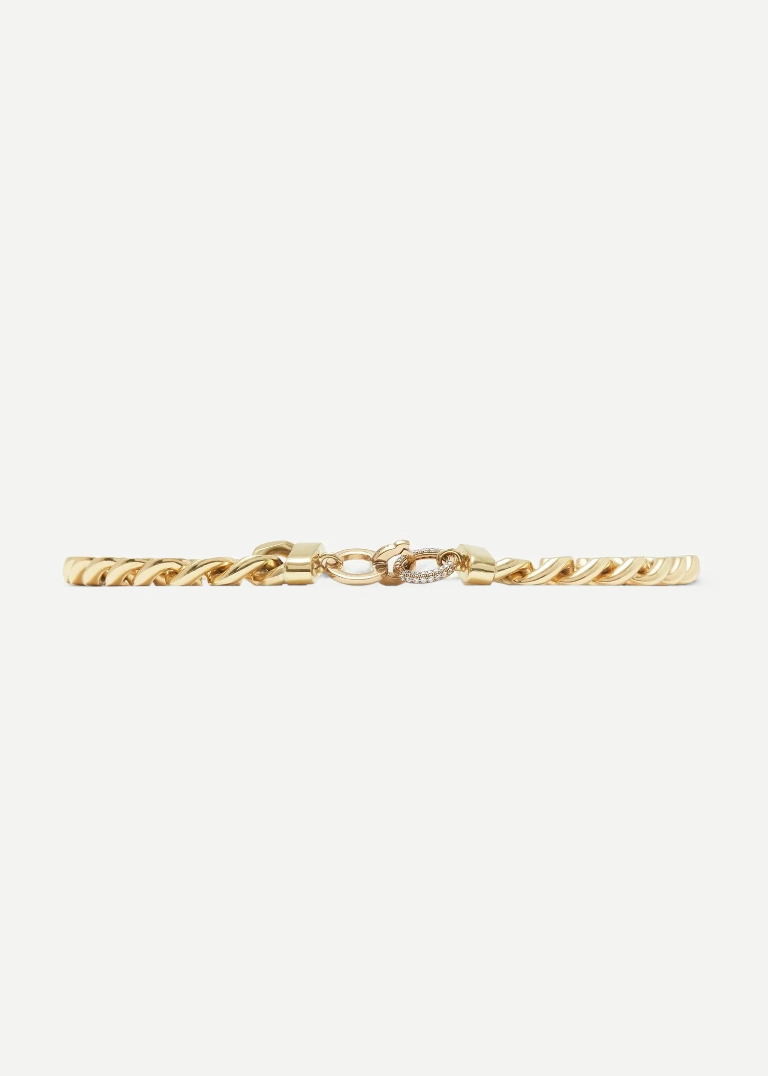 Molded Chain Necklace Maxi