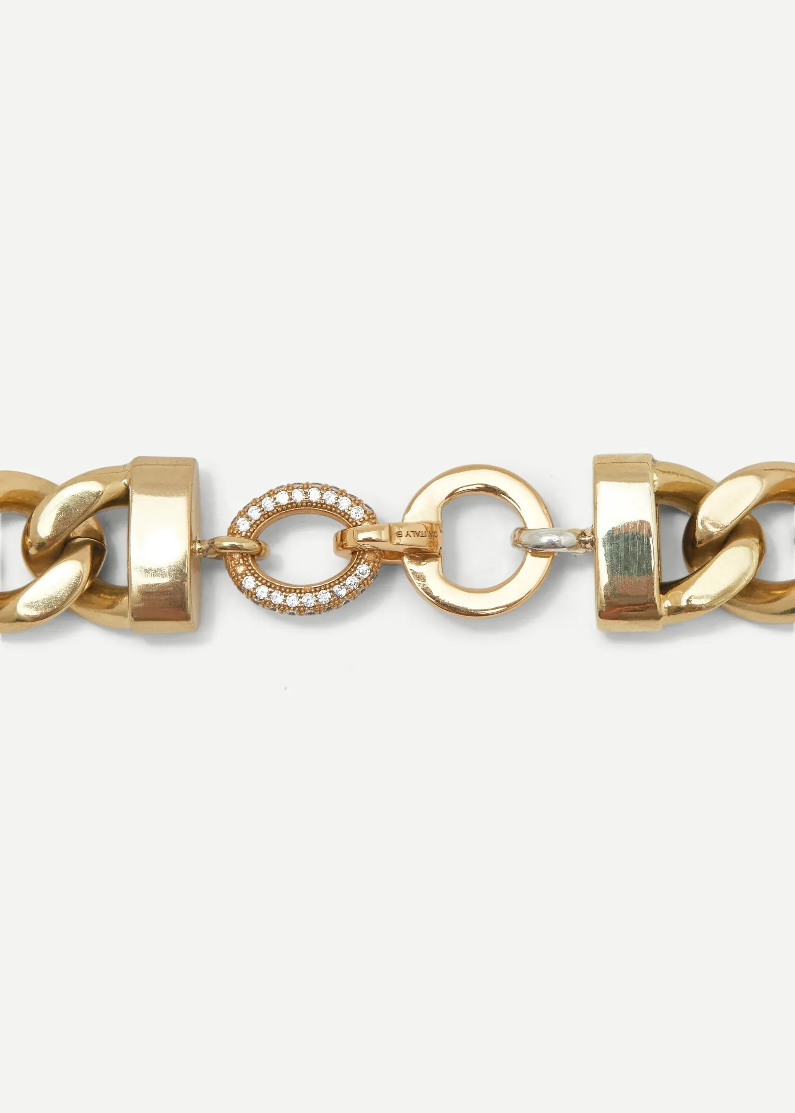 Molded Chain Necklace Maxi
