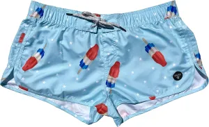Molokai Womens Swim Trunks Quick Dry Elastic Waist Drawstring