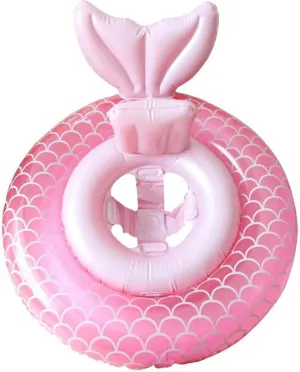 New Baby Swimming Pool Floats for Toddler Kids 0-8 Years Under 44lb, Inflatable Swim Ring Water Raft with Seat for Summer Beach Outdoor Children Infant Bath Toys
