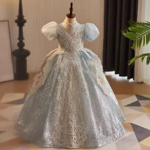 Princess Dream Dress Elegant Embroidered Girl's Dress