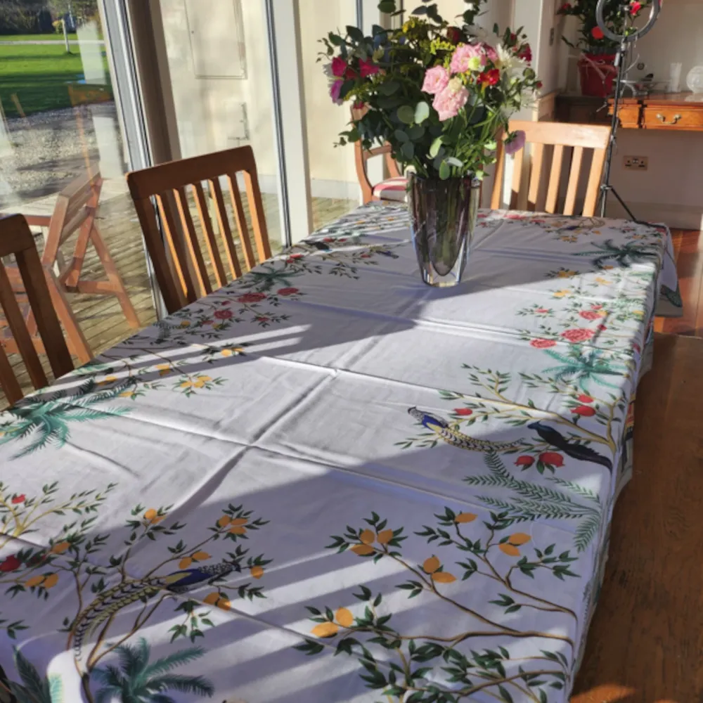 Provence Cotton Panama Tablecloth