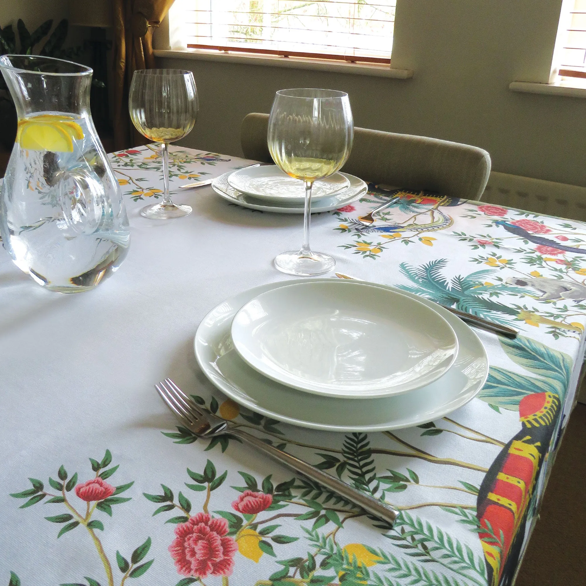 Provence Cotton Panama Tablecloth