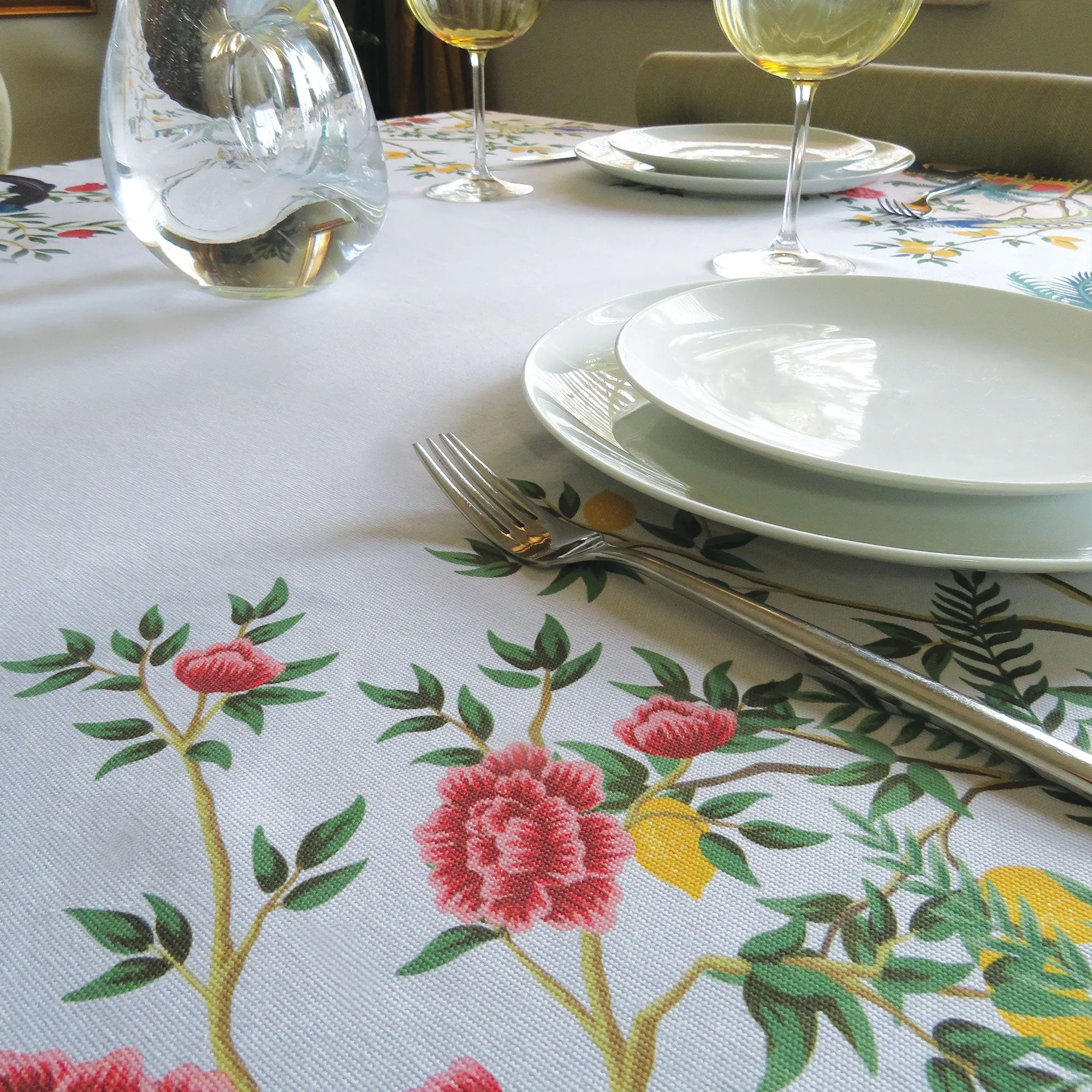 Provence Cotton Panama Tablecloth