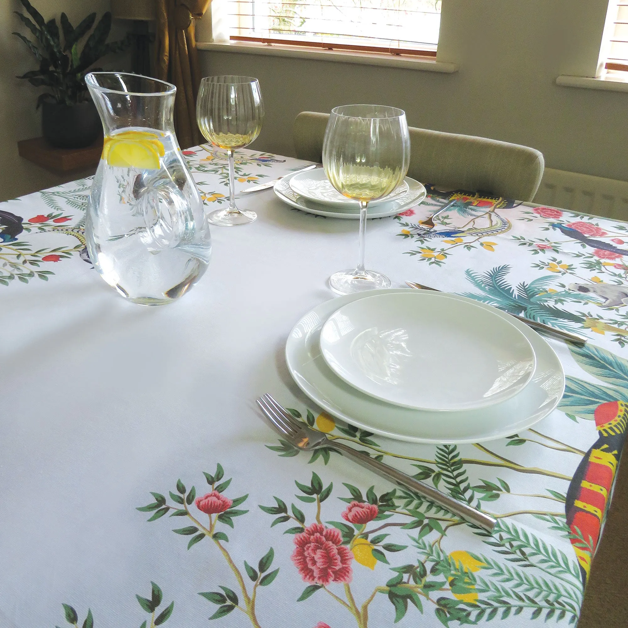 Provence Cotton Panama Tablecloth