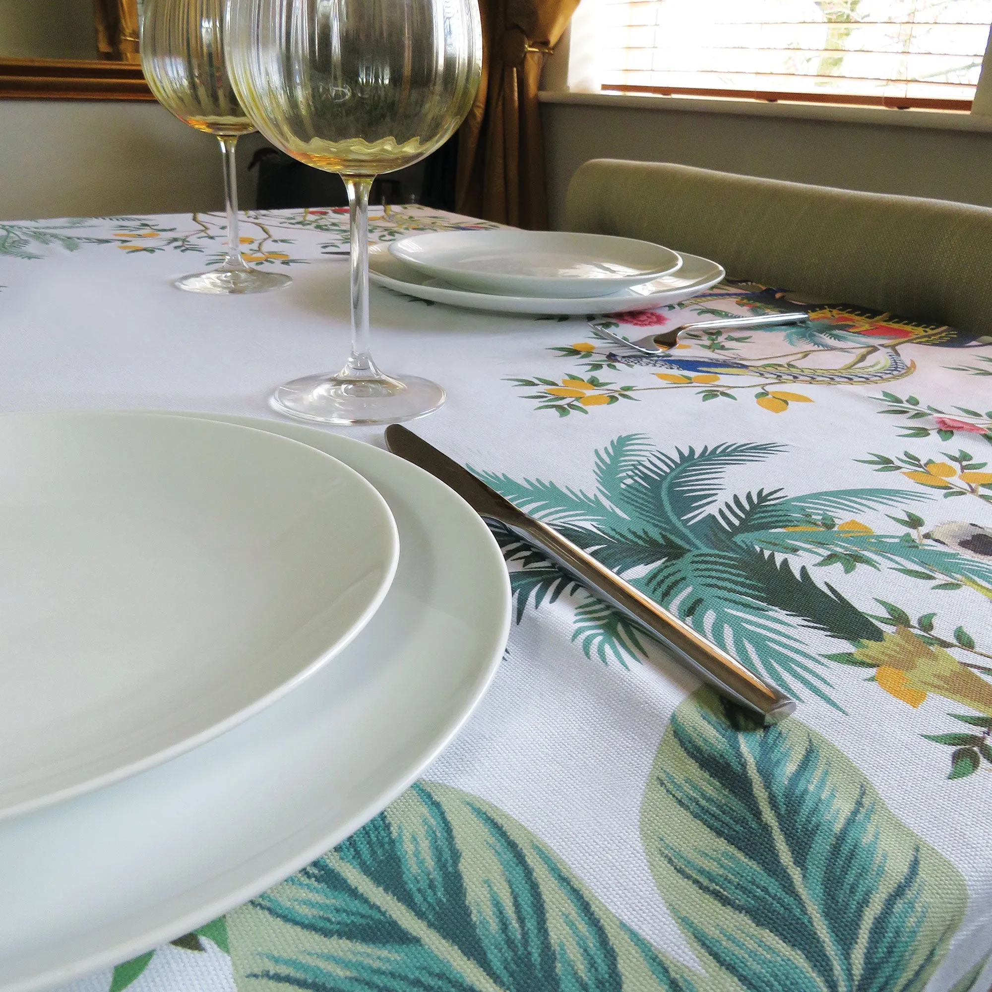 Provence Cotton Panama Tablecloth