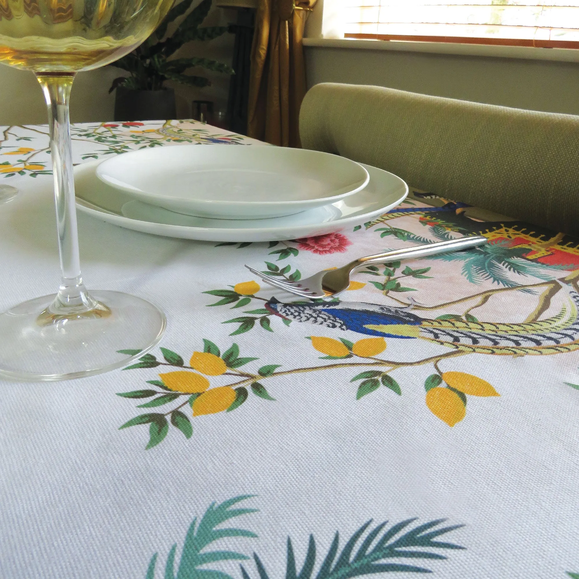 Provence Cotton Panama Tablecloth