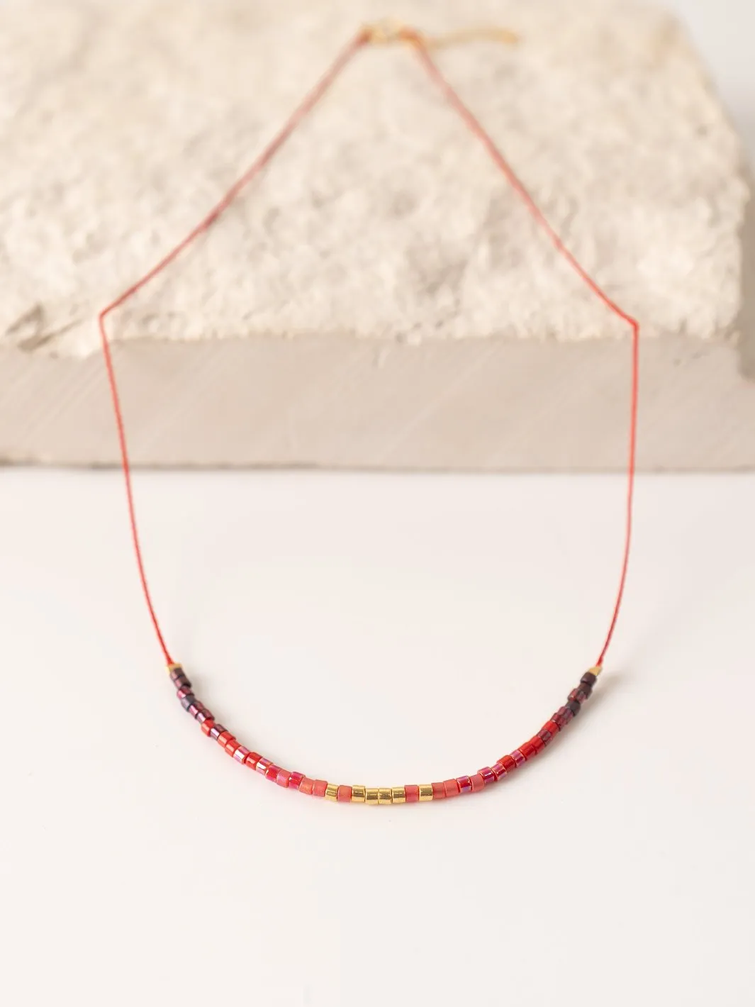 Radiant Red Intention Necklace