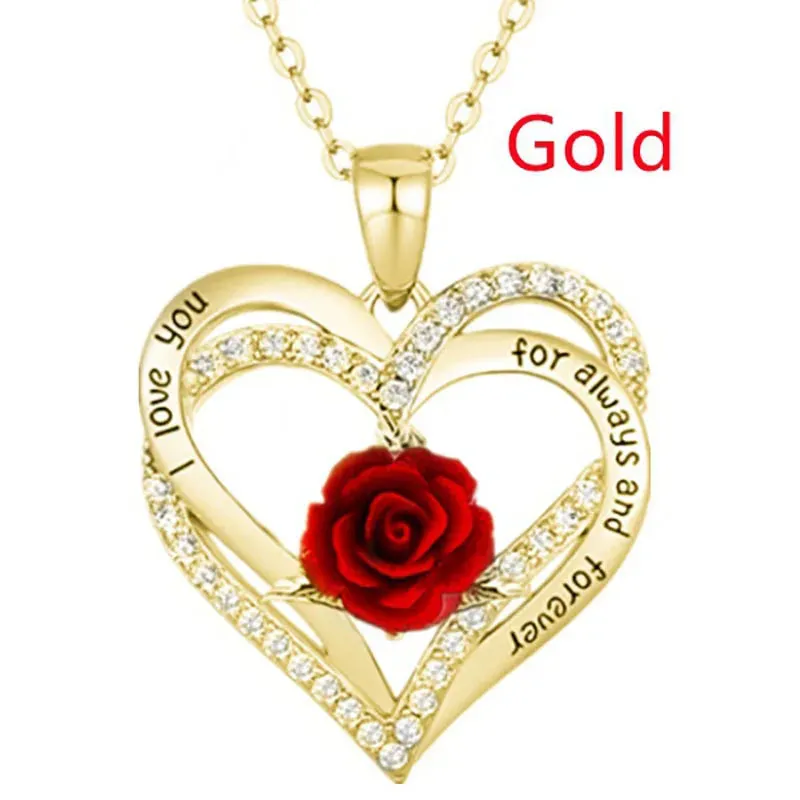 Rose Flower Pendant