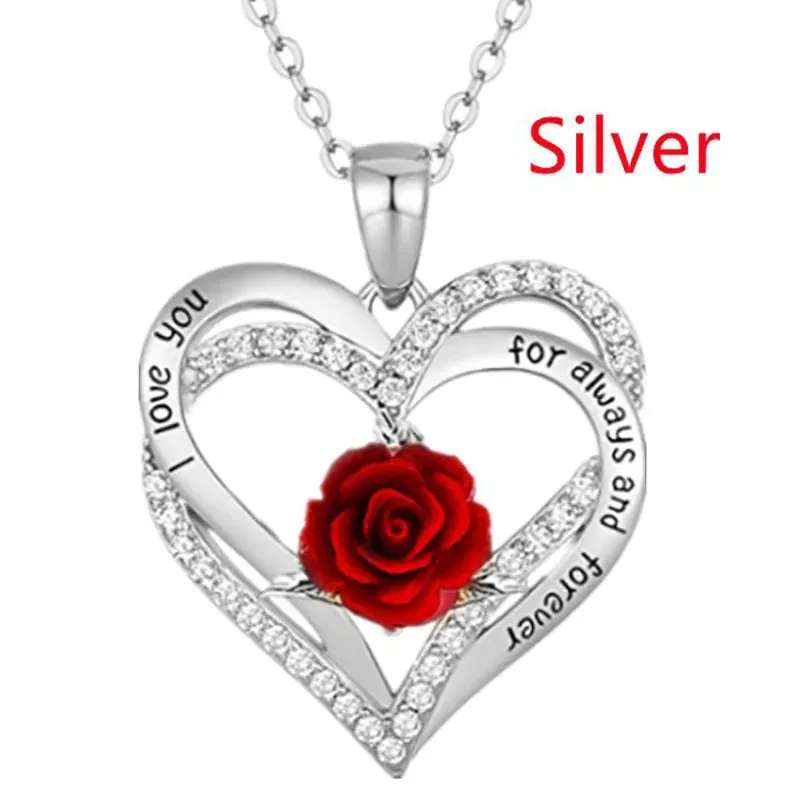 Rose Flower Pendant