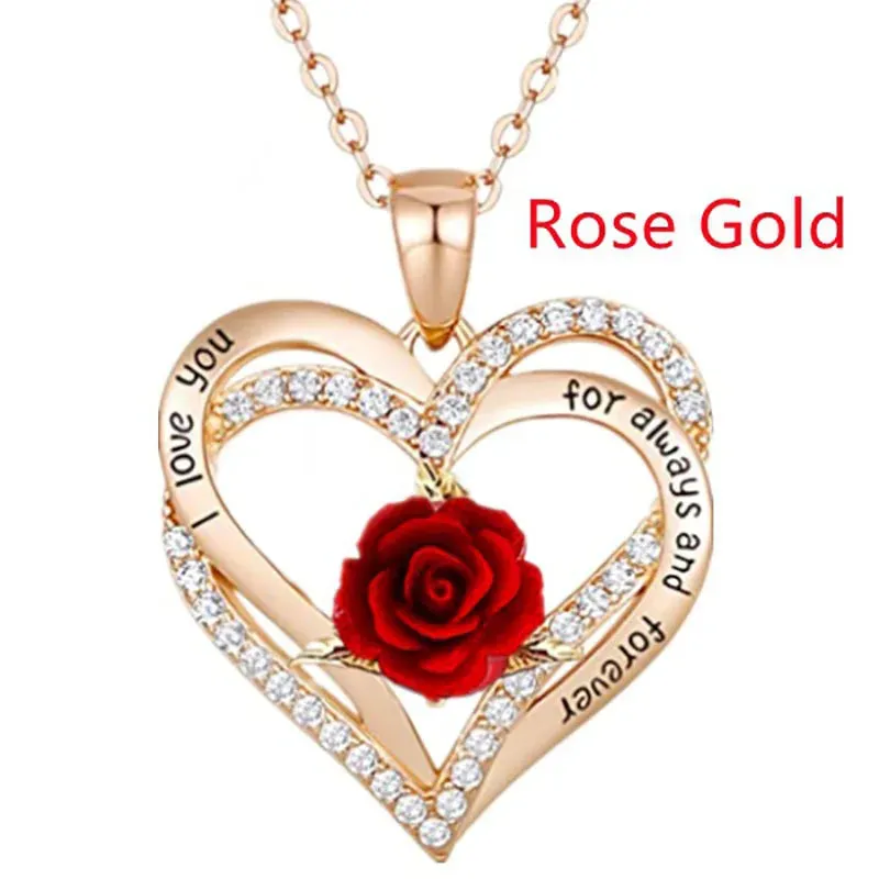 Rose Flower Pendant