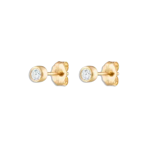Round Diamond Stud