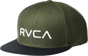 RVCA Men's Adjustable Snapback Straight Brim Hat