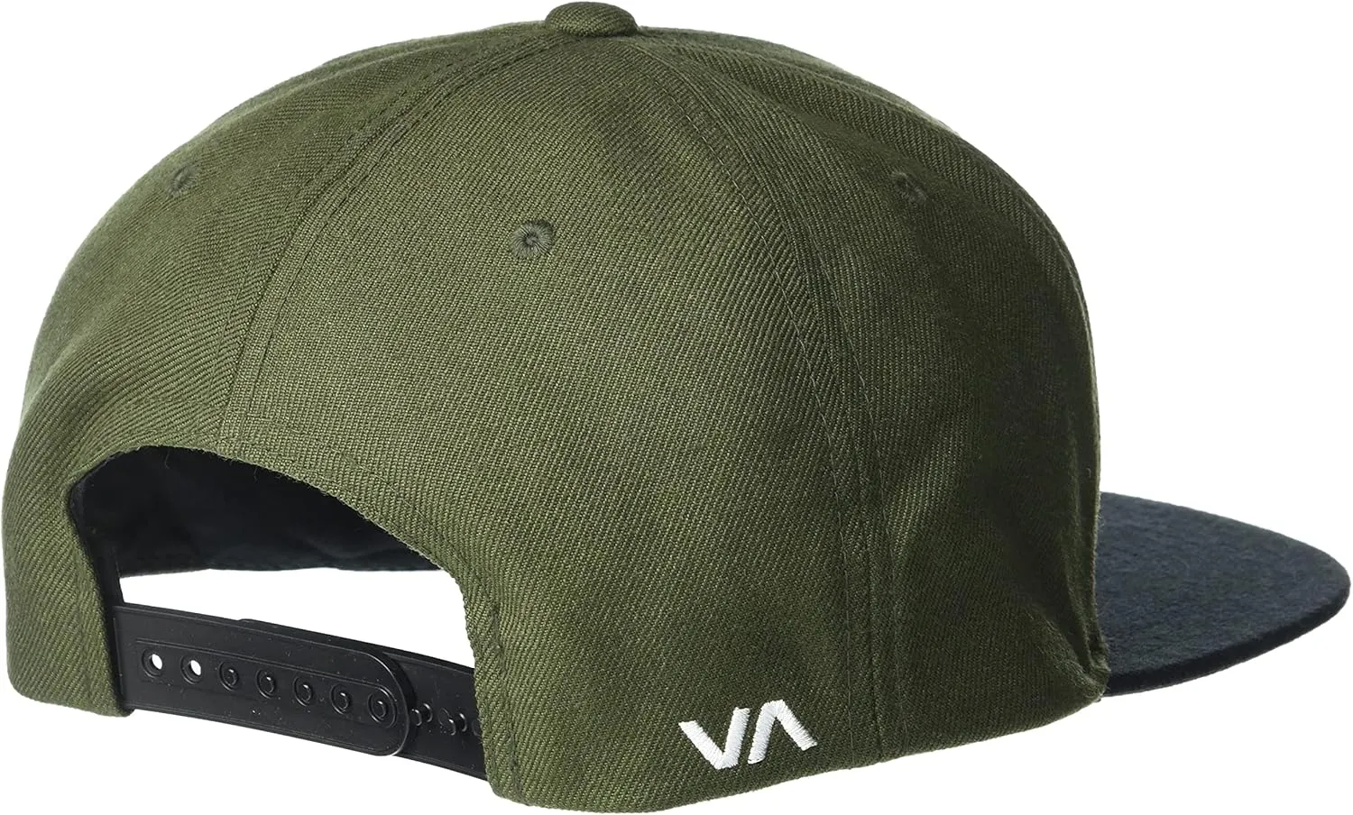 RVCA Men's Adjustable Snapback Straight Brim Hat